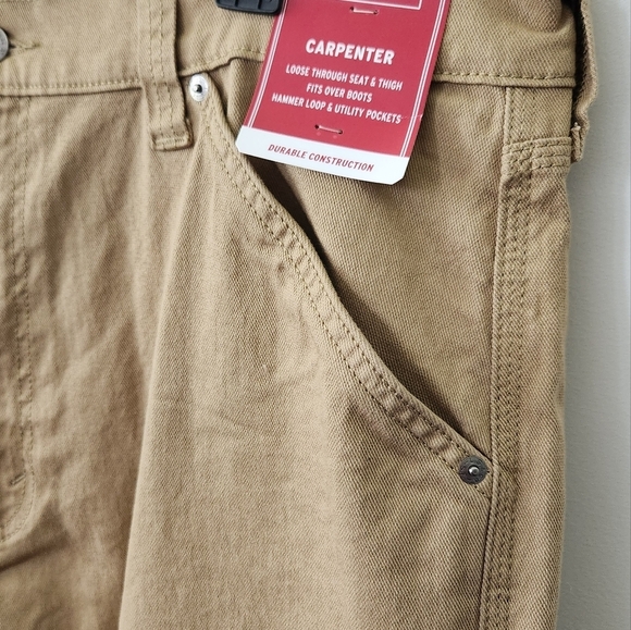 👖Levi Strauss Signature Men’s Carpenter Pants – Size 40x32 Boot Cut hammer NWT - Picture 6 of 16